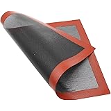 Tappetino da Forno in Silicone Foglio per Forme di Cottura, Antiaderente, Resistente al Calore, Riutilizzabile, Microforato, 