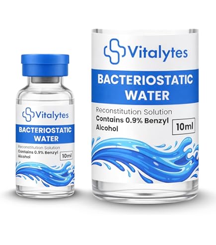2 x 10 ml Express Peptides Bacteriostatic Sterile Water - Peptide  Reconstitution Solution - Bac Water : Amazon.co.uk: Business, Industry &  Science