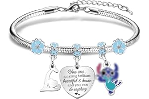 Vistaric Inspirational Initial Bracelets For Women Girls Teen Birthday Christmas Gifts Letter Bracelet Jewellery You Are Amazing Brilliant Bracelet Gifts