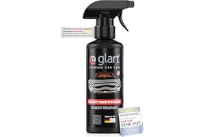 Glart Insektenentferner Auto - Premium Flugrostentferner Auto Insektenentferner für Scheinwerfer, Lack & Windschutzscheibe - 100% Sauberkeit - Professioneller Insekten Entferner für Auto - 500ml