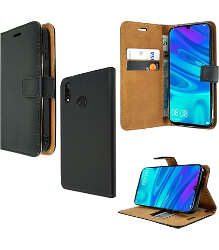 Custodia a portafoglio in pelle per Huawei P40 P30 P20 Le P Smart