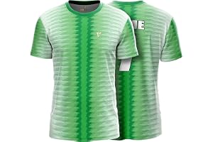 Men's Sports Jersey with Customized Name & Number | Personalized Football Soccer Jersey | AiroFab Breathable Fabric | Sublimation Printed Sports T-Shirt for Men, Boys & Youth