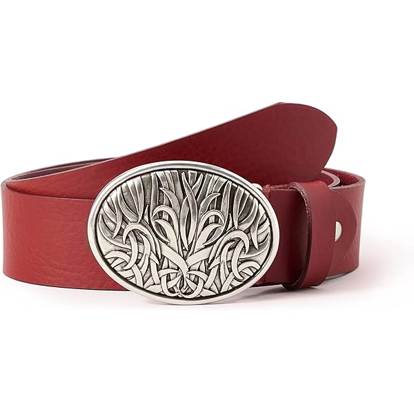 Dames suède riem 4 cm | Suède riem 4cm met gouden gesp