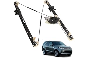 JAVOUKA Front Left Window Regulator with Motor Fit for Land Rover Discovery 5 L462 All Enigne SUV 2016-2020, LR083211 Front Passenger Side Electric Window Regulator