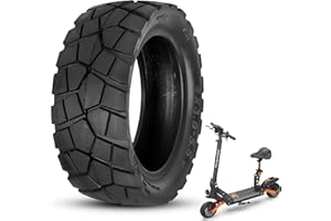 ANSENI Rueda Tubeless 9x3.0-5.5,Cubierta 9 Pulgadas Offroad,Neumático Sin Camara de Aire para Patinete Eléctrico Kukirin G2 Pro, Accesorios de Reemplazo para Patinete Eléctrico (1 Unidad)