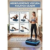 ROBO Vibrofitto PRO Titreşimli Egzersiz Aleti Ambiyans Led Işık Ultra G&uuml;&ccedil;l&uuml;