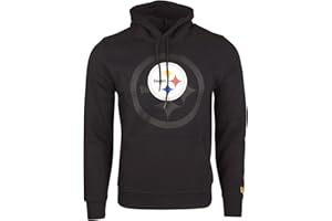 New Era NFL Pittsburgh Steelers 2.0 - Sudadera de forro polar, color negro
