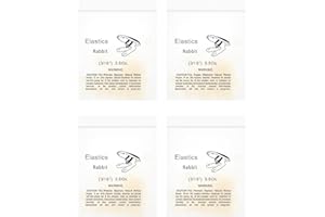 BRAMBLECO 400PCS Small Elastic Bands - Orthodontic Elastic Bands - 3/16 Inch Braces Bands for Teeth - Dental Rubber Bands for Braces Teeth Gap Fix and Multi-Purpose Use