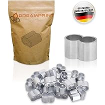 60 Stuks Aluminium Dubbele Touwklemmen 6 Mm – Voor Zeil, Spanband En Staalkabel