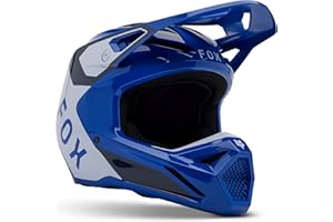 Fox Racing Fox V1 Lean Blue Helmet M Casque Unisexe, Bleu, m
