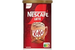 NESCAFE Nescafé Latte Kit Kat, Café soluble, la Boîte de 273g