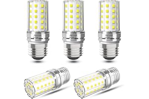 JIUYUAN 5 Pezzi Lampadina LED di mais E27 LED Lampadine a LED 10W 1000LM Bianca Freddo 6000K 80W equivalenti a incandescenza LED E27 Lampadina a Alta luminosità e Risparmio Energetico
