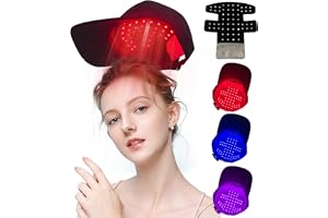 Red Light Hair Growth Cap (160 st LED), 660nm 460nm 850nm Rött och blått ljus hårtillväxthatt, smart timing 20 min, främja cirkulation/immunitet mot skallighet/slappna av i hjärnan
