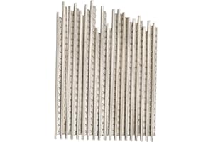 DILWE Juego de 19 trastes para Guitarra, 2,0 mm, Cobre Duradero