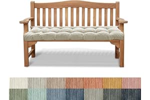 PHUSTJKL Bankauflage Bankkissen Stuhlkissen 75X40X6CM rutschfeste Gartenbankkissen Bankpolster Rückenkissen Schaukel Sitzkissen für Outdoor Indoor Gartenmöbel Terrasse Drinnen-Hellgrau