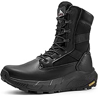 NORTIV 8 Mannen Waterdichte Militaire Tactische Werklaarzen Lederen Motorfiets Combat Lichtgewicht Antislip Wandellaarzen voor Mannen VaporGuard, Coyote-6 Inch, 42 EU NORTIV 8 Mannen Waterdichte Militaire Tactische Werklaarzen Lederen Motorfiets Combat Lichtgewicht Antislip Wandellaarzen voor Mannen VaporGuard, Coyote-6 Inch, 42 EU