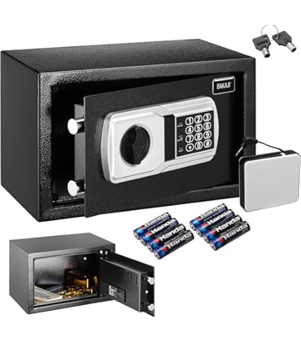 Cassaforte Digitale Boxer EA20H - Serratura Elettromagnetica, 8 Cm Frontale