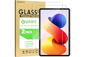 GOZOPO para Xiaomi Redmi Pad 2 Pro 2025/ Pad Pro (4G/5G)/ Poco Pad (12,1 Pulgadas) Protector Pantalla, Película de Vidrio Templado 9H, Antihuellas, Sin Burbujas [2 Piezas]
