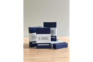 Q Cards: Questions for Great Coaching, Relationship Cards, Conversation Starters, Goal Setting, Ice Breakers by Little Leaps Press (50 Cards)