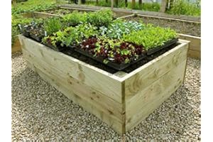 Quickcrop Premier Raised Garden Bed - 53cm High (120cm x 120cm)