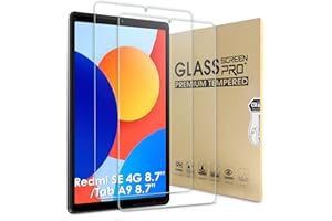 Bighan 2 Pezzi Vetro Temperato Compatibile per Xiaomi Redmi Pad SE 4G 8.7'', Durezza 9H Pellicole Protettive Compatibile per Redmi Pad SE 4G 8.7, Anti-Graffio, Bubble-Free, Ultra Trasparente