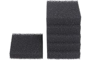 INGVIEE 6 Pièces Compatible Mousse au Charbon Actif Biocarb pour Juwel Compact/Bioflow 3.0 / M