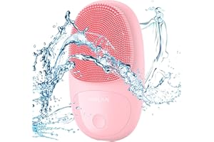 ‎ANLAN Gesichtsreinigungsbürste Elektrisch,ANLAN IPX7 Wasserdicht Gesichtsbürste Silikon Reinigungsbürste Gesicht 3 Stufigen face brush für Lumi Spa Gesichtsreinigung Tiefenreinigung Gesichtspflege
