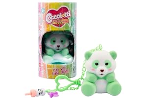Coccolotti, Panda intéractif, Effets Sonores et Lumineux, Modèle Charlie, pour Les Enfants à partir de 3 Ans, CCL142, Vert