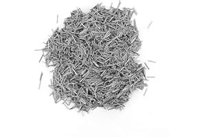 ZJCHAO Aiguilles De Polissage, Épingles De Finition En Acier Inoxydable De 0.6 Mm 100g, Kit D'Outils De Bijoux Pratiques Pour L'Acier De Polissage De Bijoux