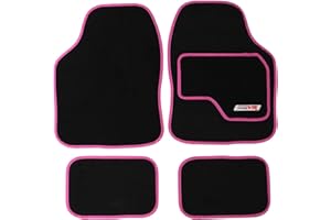 Sakura SS5309 Universal Car Mat Set, Pink