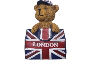 WEDARE MAGNET SOUVENIR 3D Bär London England UK Kühlschrank Kühlschrank Magnet Tourist Souvenirs Handmade Harz Handwerk Magnetische Aufkleber Home Küche Dekoration Reise Geschenk