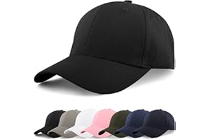 Momoshe Baseball Cap Herren Baumwolle Damen Basecap Kappe Verstellbare Outdoor Running Freizeit Cap S-M/L-XL