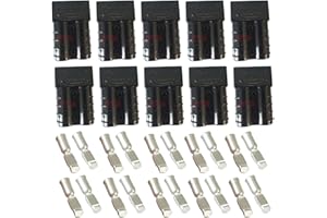 DENT-DE-LION 10 Stück Akku Anschluss 600V 50A Akku Schnell Anschluss für Auto Van Modes Motorrad