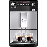 Melitta Purista - Kaffeevollautomat - flüsterleises Mahlwerk - Direktwahltaste - 2-Tassen Funktion - 3-stufig einstellbare Ka