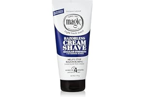 SOFTSHEEN Magic, crema da rasatura, leggera, fragranza fresca, media intensità, flacone da 170 g