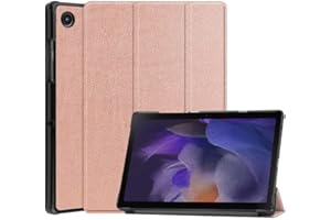 TUUNKMUY Hülle für Samsung Galaxy Tab A9 Plus 2023, Lightweight Hülle Ultra Dünn mit Standfunktion Schutzhülle mit Auto Schlaf/Wach Cover für Samsung Galaxy Tab A9 Plus 2023,Roségold