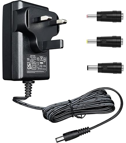 JZK AC Adapter UK Power Supply AC 100-240V To DC 12 V 1A 1.5A For
