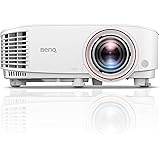 BenQ TH671ST DLP Proiettore 1080P FHD, 3000 ANSI Lumen, Corto Raggio, hdmi, Bianco