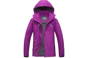 LUI SUI Chaqueta impermeable ligera para mujer Sports Mountain Chaqueta cortavientos