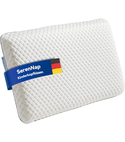 Gentle North Kinderkopfkissen 30x50 Cm – Ergonomisches Memory-Schaum-Kissen Für Kinder Ab 2 Jahre