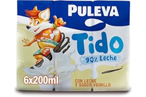 Puleva Batido de Vainilla - Pack de 6 x 200 ml - Total: 1200 ml