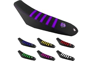 BKS SELLERIE GR BikeSellier BKS | Housse De Selle, DERBI (2011-2017), GILERA SMT (2011-2017), DERBI DRD Racing (2000-2010) | Moto 50cc | sur Mesure (Violet)