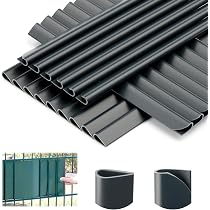 Lot De 30 Clips En PVC Pour Brise-vue – Transparents, Pour Fixer Les Bandes Sur Clôtures à Double Fil