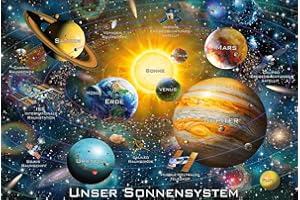 Schmidt Spiele 56308 Unser Sonnensystem, 200 Teile Kinderpuzzle
