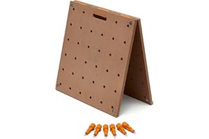 Bora Centipede CK22TM Établi pour Table de Travail Bora Centipede 61 x 121,9 cm avec Dessus en Bois avec Trous pour Chien de 20 mm + 6 poignées de Verrouillage à Rotation Rapide pour établi Portable