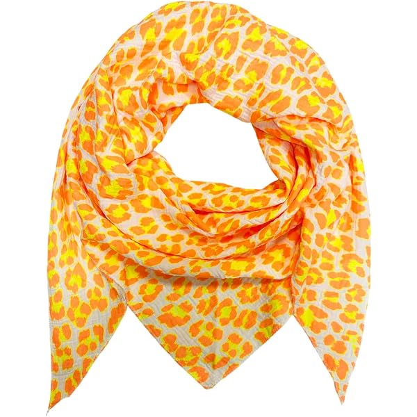 Sciarpa Estate Inverno Sciarpa Triangolare GLAMEXX24 In Cotone Italiano