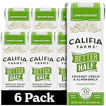 Califia Farms Almondmilk Coffee Creamer with Coconut Cream, Dairy