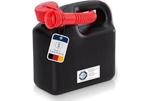 hünersdorff GmbH 810900 Nourrices à Carburant Standard PE-HD, Noir, 3 L