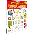 My Big Book of Patterns And Pencil Control : Interactive Activity Book For Children To Practice Patterns, Numbers 1-20 And Alphabet
