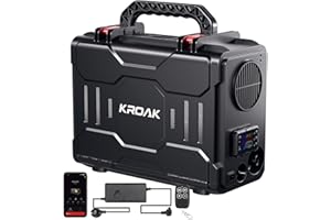 ‎HCALORY HCALORY (KROAK) 12V/24V Tragbare Diesel-Standheizung, 8KW All-in-One Diesel Luftheizung, Bluetooth APP-Steuerung und LCD-Display mit Adapter für Autos, LKWs, Boote, Busse und Wohnmobile